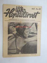 Hopeatorvet 1943 nr 22 - Asemiesilta 69 (ruotsinkielinen), Parainen Malmi, 12.8.1943 -ohjelmalehtinen ja lukemisto, sisältää mm; Lulu Paasipuro, pakinoita,