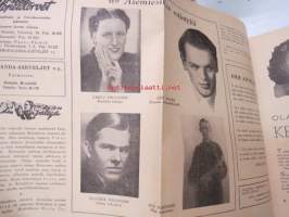 Hopeatorvet 1943 nr 22 - Asemiesilta 69 (ruotsinkielinen), Parainen Malmi, 12.8.1943 -ohjelmalehtinen ja lukemisto, sisältää mm; Lulu Paasipuro, pakinoita,