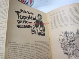 Hopeatorvet 1943 nr 22 - Asemiesilta 69 (ruotsinkielinen), Parainen Malmi, 12.8.1943 -ohjelmalehtinen ja lukemisto, sisältää mm; Lulu Paasipuro, pakinoita,