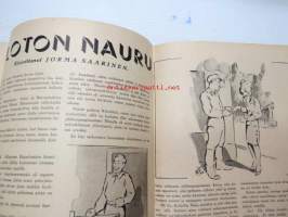 Hopeatorvet 1943 nr 22 - Asemiesilta 69 (ruotsinkielinen), Parainen Malmi, 12.8.1943 -ohjelmalehtinen ja lukemisto, sisältää mm; Lulu Paasipuro, pakinoita,
