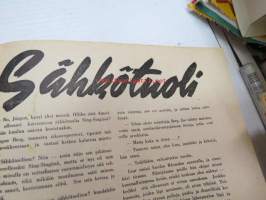 Hopeatorvet 1943 nr 22 - Asemiesilta 69 (ruotsinkielinen), Parainen Malmi, 12.8.1943 -ohjelmalehtinen ja lukemisto, sisältää mm; Lulu Paasipuro, pakinoita,
