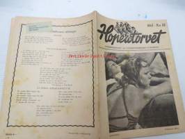 Hopeatorvet 1943 nr 22 - Asemiesilta 69 (ruotsinkielinen), Parainen Malmi, 12.8.1943 -ohjelmalehtinen ja lukemisto, sisältää mm; Lulu Paasipuro, pakinoita,