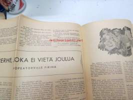 Hopeatorvet 1943 nr 51 - Asemiesilta Joulunumero (ei esitystä eikä lähetystä) -ohjelmalehtinen ja lukemisto, sisältää mm; VTL - Valtion Tiedotuslaitos -