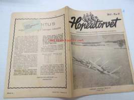 Hopeatorvet 1943 nr 51 - Asemiesilta Joulunumero (ei esitystä eikä lähetystä) -ohjelmalehtinen ja lukemisto, sisältää mm; VTL - Valtion Tiedotuslaitos -