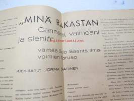 Hopeatorvet 1943 nr 39 - Asemiesilta 76 - Ilmavoimien asemiesilta, Messuhalli, 30.9.1943 -ohjelmalehtinen ja lukemisto, sisältää mm; pakinoita,