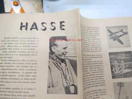 Hopeatorvet 1943 nr 39 - Asemiesilta 76 - Ilmavoimien asemiesilta, Messuhalli, 30.9.1943 -ohjelmalehtinen ja lukemisto, sisältää mm; pakinoita,