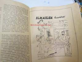 Hopeatorvet 1943 nr 39 - Asemiesilta 76 - Ilmavoimien asemiesilta, Messuhalli, 30.9.1943 -ohjelmalehtinen ja lukemisto, sisältää mm; pakinoita,