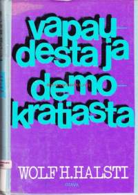 Vapaudesta ja demokratiasta, 1973. 1. painos