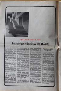 Jyväskylän ylioppilaslehti 1968 N:o 16 (11.5.).  Abiturienttinumero