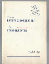 Turun Kaupunginorkesteri 1955-56 - paljon mainoksia3