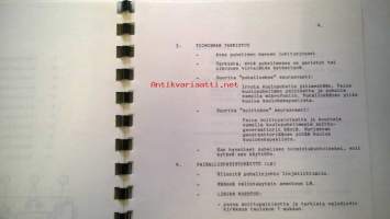 LM Eriksson Kenttäpuhelin P 78 - Käyttöohje H15808