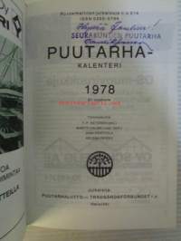 Puutarhakalenteri 1978