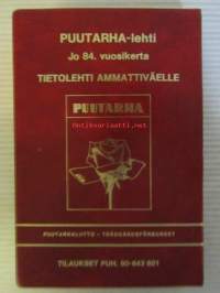 Puutarhakalenteri 1981