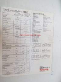 Toyota Hilux 1988 -myyntiesite