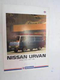 Nissan Urvan -myyntiesite