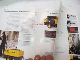 Atlas Copco XA(S)146, -186, XAHS106, -146, XATS156, XAV136Dd siirrettävät ruuvikompressorit -myyntiesite