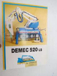Demec 520 LS piikkausrobotti -myyntiesite ruotsiksi