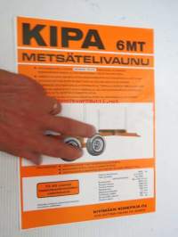 KIPA 6MT metsätelivaunu -myyntiesite