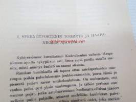 Haapaniemestä Santahaminaan -suppea esitys kadettikoulun vaiheista