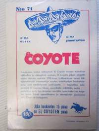 El Coyote nr 71 - Tuoksuvat setelit