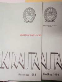 Kylkirauta 1955-71 vuosien lehtiä 38 kappaletta - kadettikunta lehti