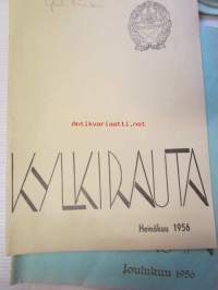 Kylkirauta 1955-71 vuosien lehtiä 38 kappaletta - kadettikunta lehti