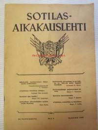 Sotilas aikakauslehti 1949-1979 vuosien lehtiä 125 kappaletta - katso kuvista tarkemmin