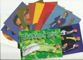 Backstreet Boys - valokuva postikortti 10 eril