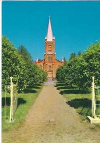 Sippolan kirkko - kirkkopostikortti