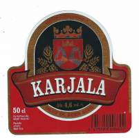 Karjala Olut 50 cl -  olutetiketti