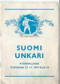 Suomi-Unkari  Nyrkkeilymaaottelu  Töölön Kisahallissa 1979