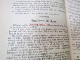 Pellervo 1924 vihkot 5-24 (tammi- ja helmikuu puuttuvat) -sidottu vuosikerta