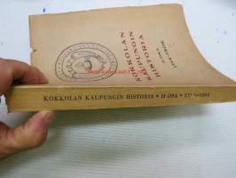 Kokkolan kaupungin historia osa II 1714-1808