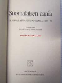 Suomalaisen ääniä - Suomalaisia kuunnelmia 1970-74