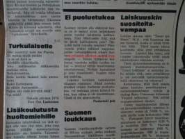 Turkulainen 1976 / 45 . 9.12.1976. - Katso kuvista sisältöä.