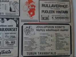 Turkulainen 1976 / 45 . 9.12.1976. - Katso kuvista sisältöä.