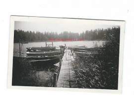 Puotinkylä 1936 - valokuva 3 kpl 4x7 cm