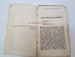 Saarna Jesuksesta Yksinänsä, Toisena Sunnuntaina Loppiaisesta. Maisteri Jaakob Otto Hoofin Saarna-kirjasta. Suomentama, Turussa, 1855. Suomalaisen Bibliaseuran