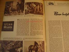 Elokuva-Aitta 1960 nr 3, Kansikuva O.W. Fischer, Uljas Musta, Sabine, BB:n vauva, Anneli Sauli - Ann Savo seikkailee Saksassa, Lilli Palmer, ym.