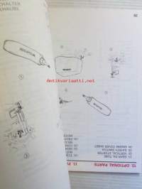Honda outboard motor 8F75-100 owner&#039;s manual -omistajan käsikirja
