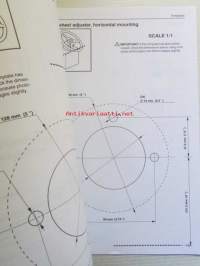 Volvo Penta IPS 350/400/500/600, Installation EVCec-C Electronic Vessel Control B E 1(1)