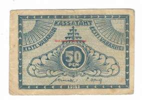 Eesti  50 pen. 1919   seteli
