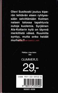 Susikoski ja kolmen naisen talo, 1992. Syrjäisessä Ala-Kottarin kylässä löytyy ruumiita, mutta onko heidät murhattu?