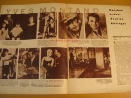 Elokuva-Aitta 1961 nr 13 Kuvasarja Yves Montand´sta