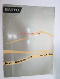 Raito - AAKOY - Arvi A. Karisto Oy - kirjoituslehtiö nr 1234 -kenen graafikon tuotantoa lieneekään?
