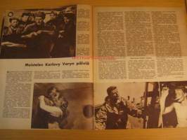 Elokuva-Aitta 1956 nr 17 (Artikkeli Ville Salminen ja perhe) Jörn Donner: Muistelen Karlovy Varyn päiviä.
