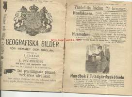 Bokhandels-Anmälan till Julen 1887