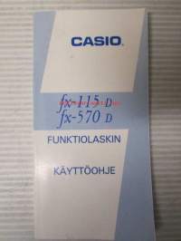 Casio fx-115d, fx-570d -käyttöohjekirja