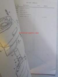 Suzuki DT300 Parts Catalogue perämoottori -varaosaluettelo