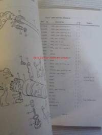 Suzuki RM125 (M-S-A-B) Parts Catalogue mootoripyörä -varaosaluettelo